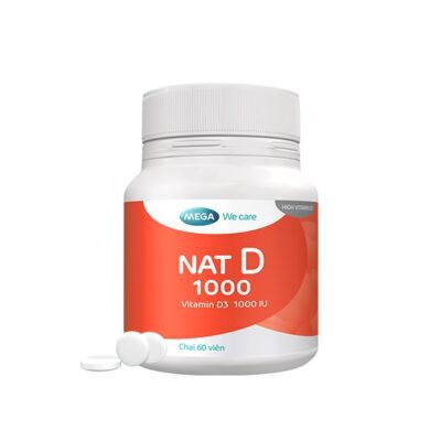 Mega NAT D Vitamin D 1000 IU